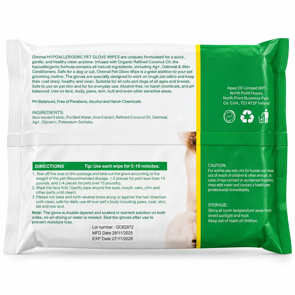 Woofie™ Pet Glove Wipes